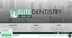 Desktop Screenshot of elitedentistry.com