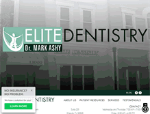 Tablet Screenshot of elitedentistry.com